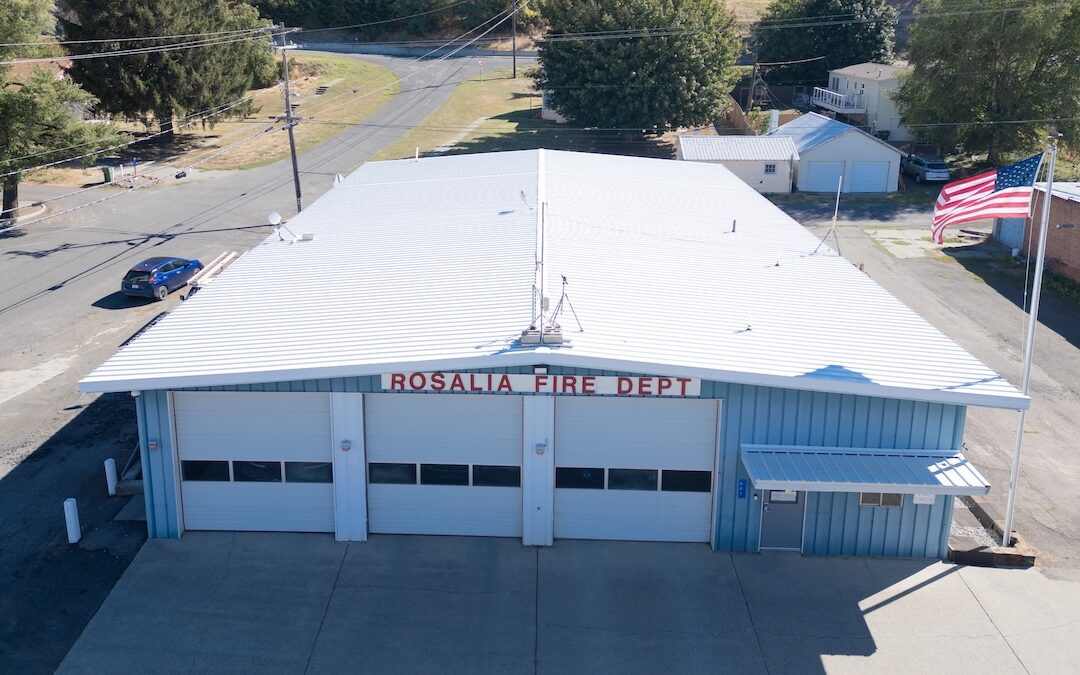 Rosalia Fire Department Metal Roof Replacement